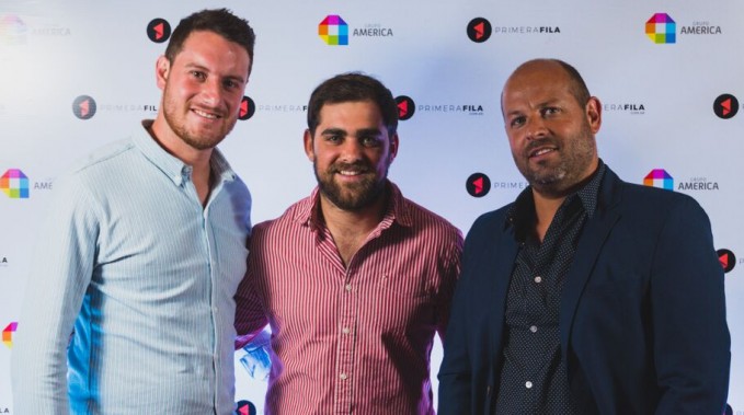 Valentín Saá, Agustín Dalfonso y Pablo Vicchi. 