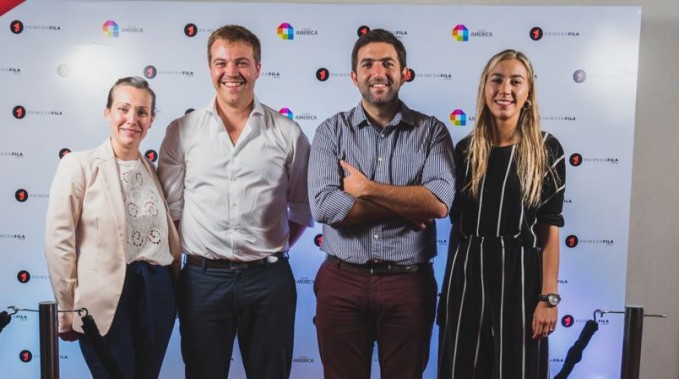 El team de Pedraza. Ana Julia Paris,Jeronimo Loos, Mariano Abraham y Emiliana Loos. 